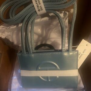 Small blu ray Telfar bag NWT